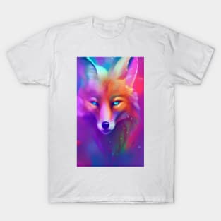 Colorful Fox T-Shirt